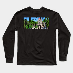 FILERIMOS MONASTERY - Rhodes Greece Long Sleeve T-Shirt